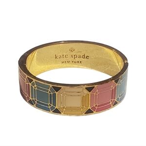 Kate Spade - Vibrant Geometric Enamel Bracelet Bangle.